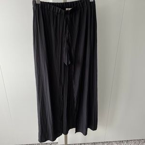 Ella Moss Short Skirt Long Black Polyester NWT Sz Large❤️